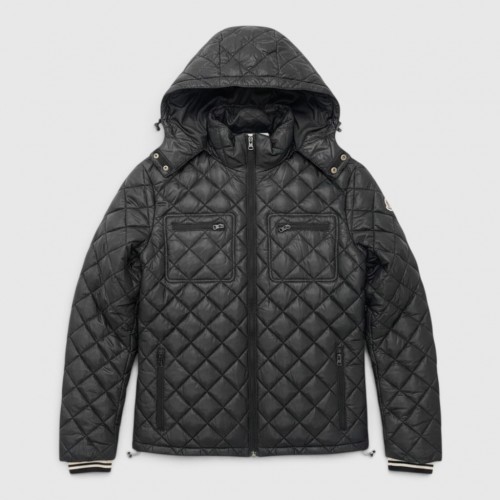 Blauer U.S.A. Ανδρικό Μαύρο Καπιτονέ Puffer Jacket με Κουκούλα / Pre-Owned
